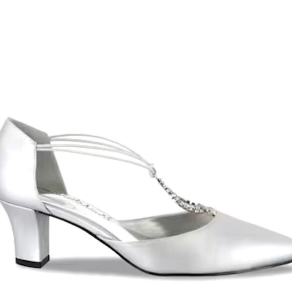 Easy street alive5 Moonlight 9W - Dress Pump shoes Silver - Picture 1 of 9